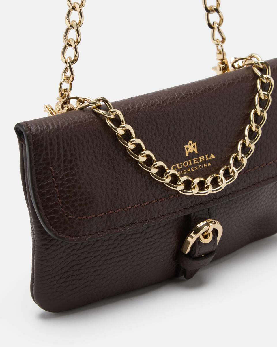 Eva soft belt bag Cioccolato  - Mini Bag - Borse Donna - Borse - Cuoieria Fiorentina