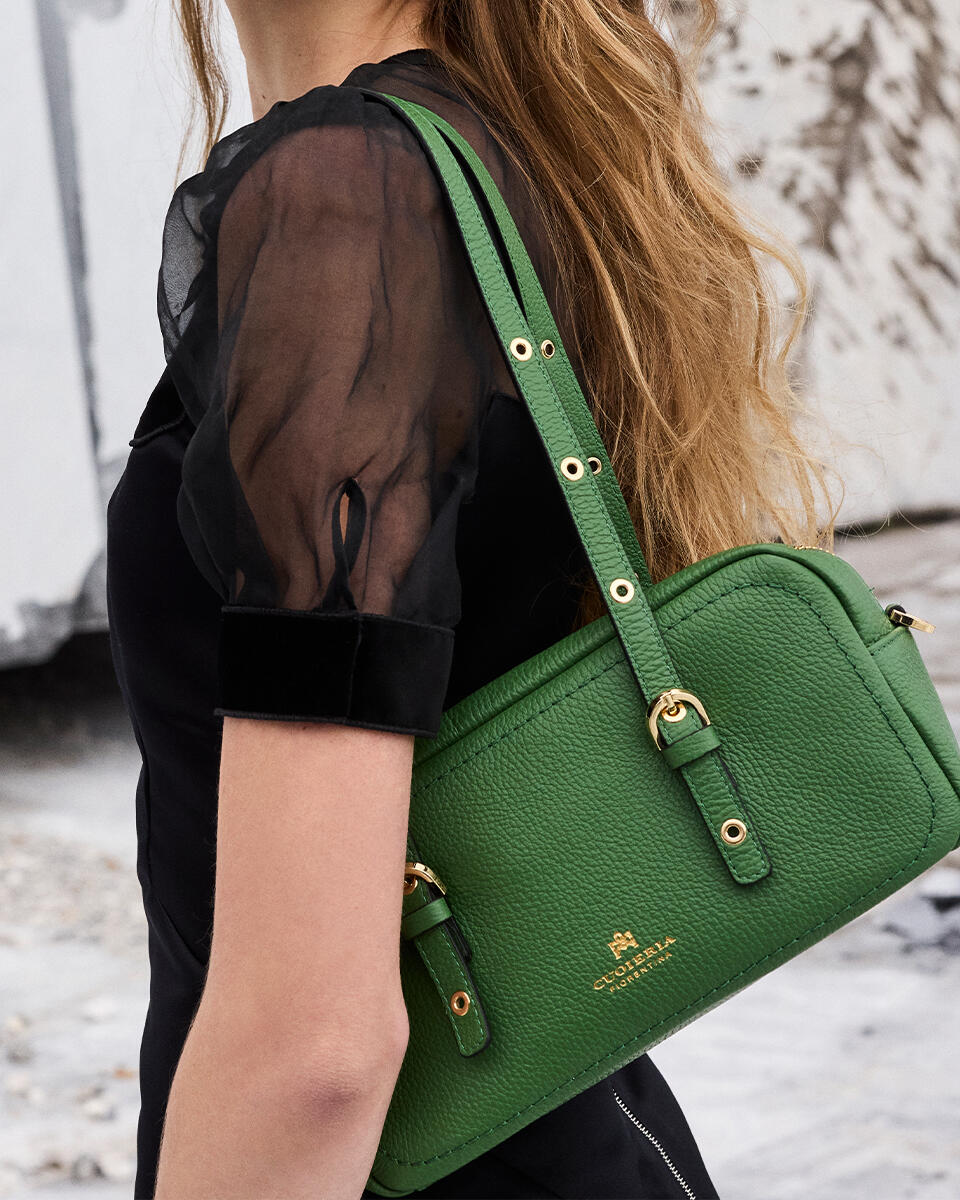 DUFFLE BAG Curry  - Shoulder Bags - Women's Bags - Bags - Cuoieria Fiorentina