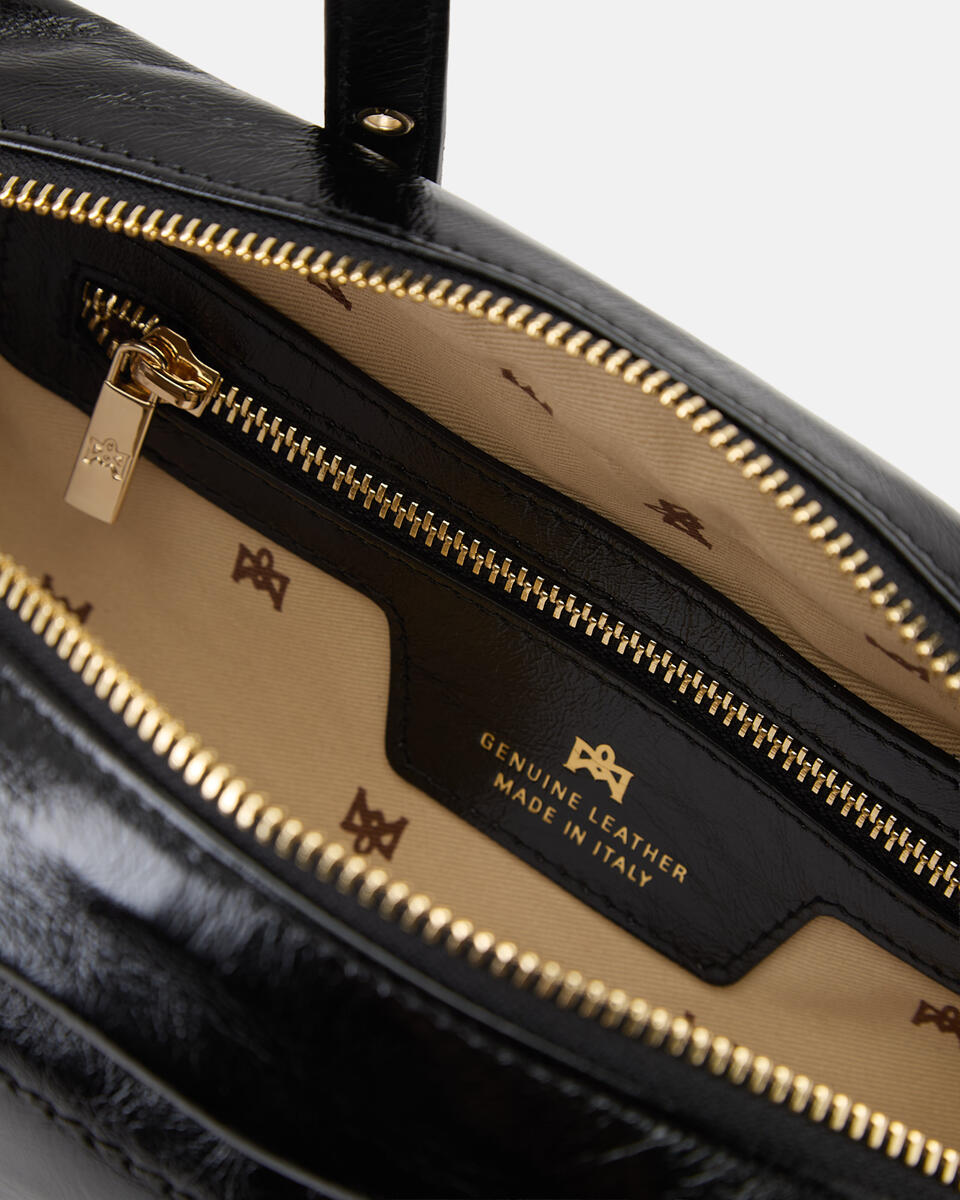 DUFFLE BAG Black  - Shoulder Bags - Women's Bags - Bags - Cuoieria Fiorentina