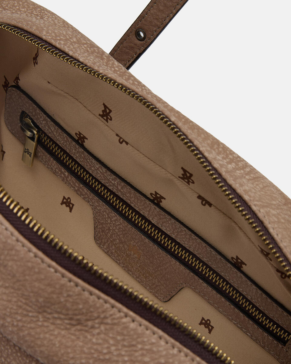 LARGE DUFFLE Desert  - Shoulder Bags - Women's Bags - Bags - Cuoieria Fiorentina