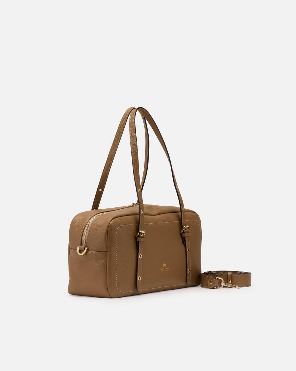 Eva soft large duffle Desert  - Borse A Spalla - Borse Donna - Borse - Cuoieria Fiorentina