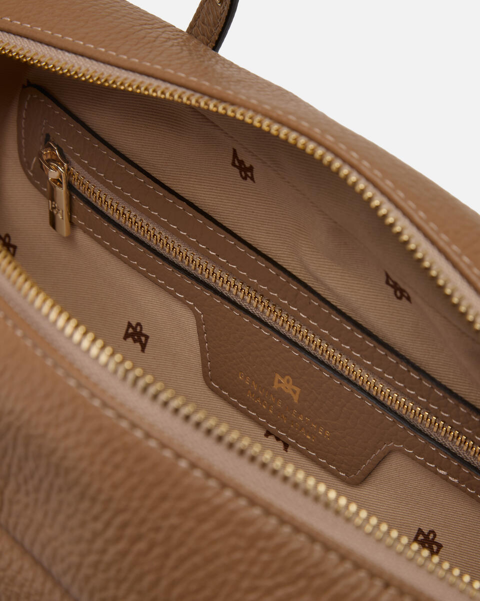 Eva soft large duffle Desert  - Borse A Spalla - Borse Donna - Borse - Cuoieria Fiorentina