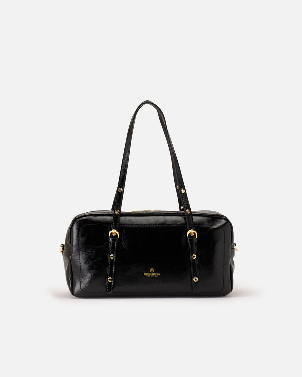 LARGE DUFFLE BAG Black  - Shoulder Bags - Women's Bags - Bags - Cuoieria Fiorentina