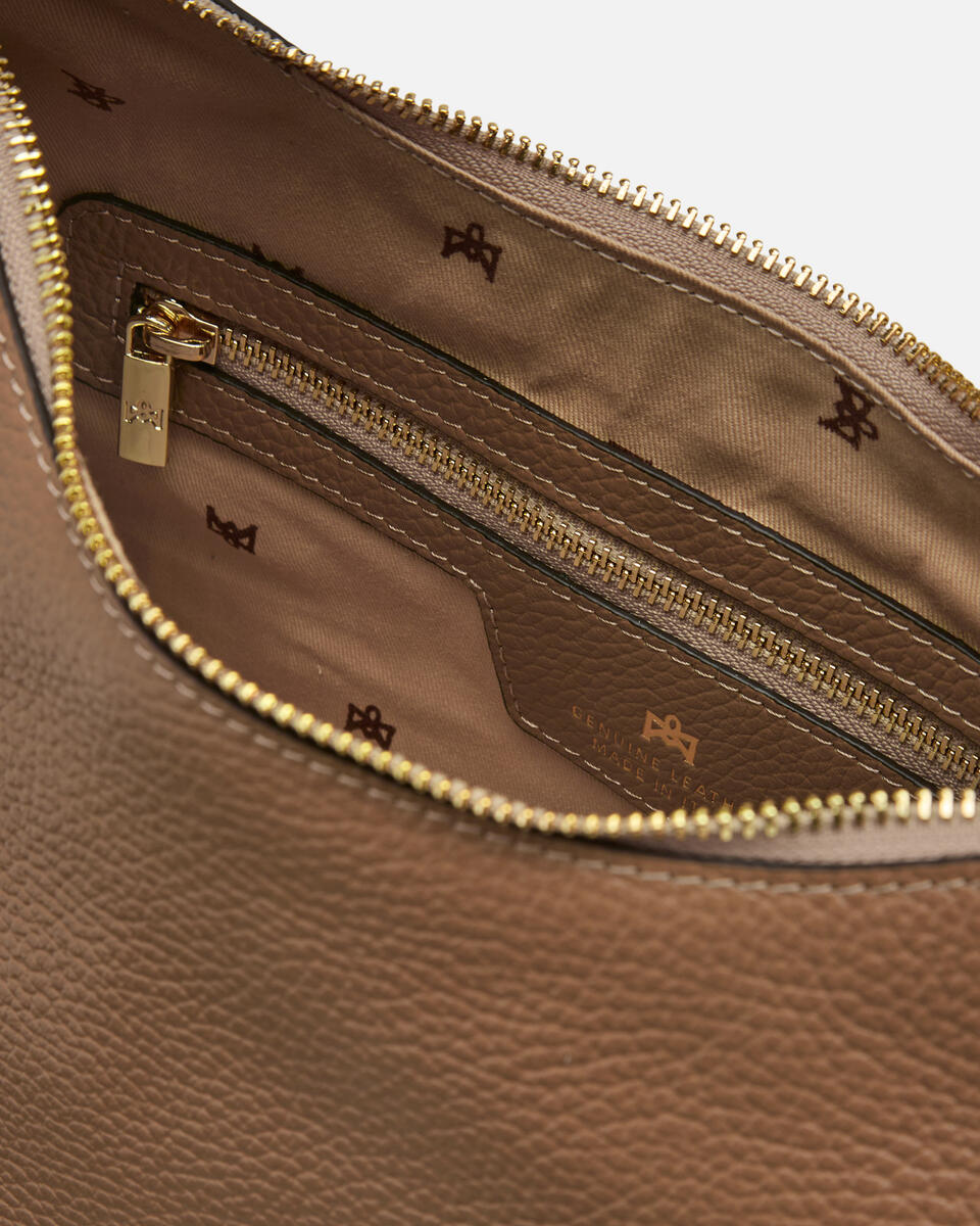 SQUARED HOBO Desert  - Shoulder Bags - Women's Bags - Bags - Cuoieria Fiorentina