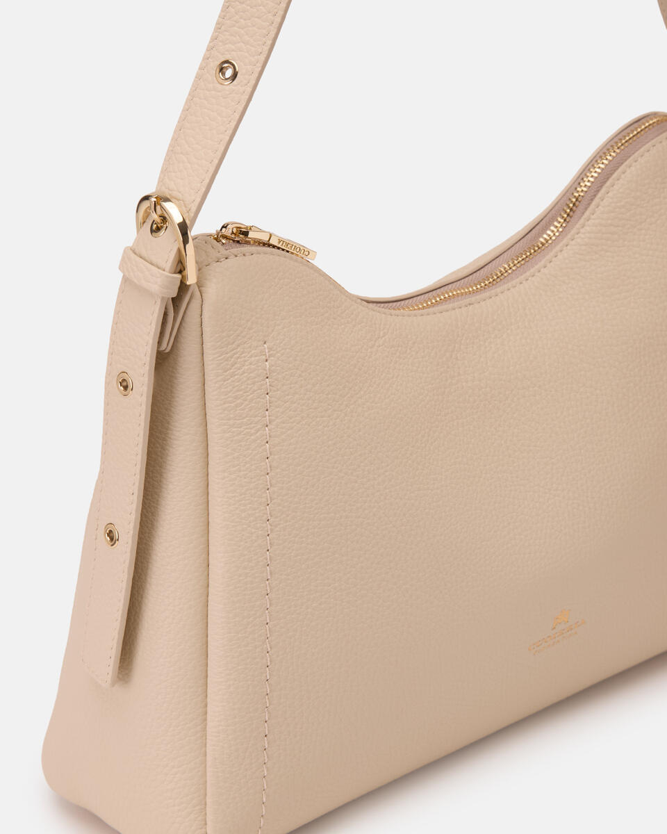SQUARED HOBO Prosecco  - Shoulder Bags - Women's Bags - Bags - Cuoieria Fiorentina