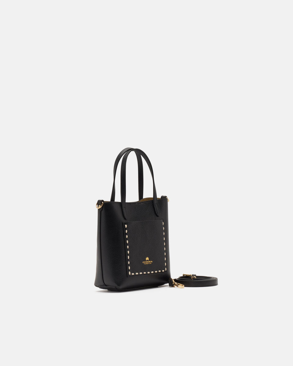 Small tote bag Black  - Tote Bags - Women's Bags - Bags - Cuoieria Fiorentina