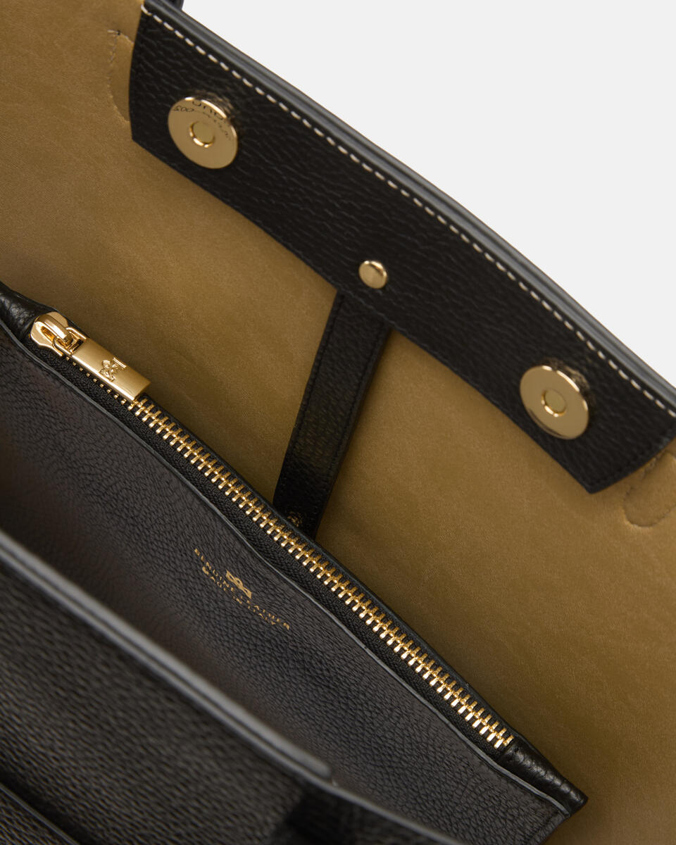 SHOPPING BAG Black  - Shopping - Women's Bags - Bags - Cuoieria Fiorentina