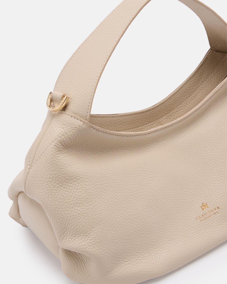 Gaia hobo in pelle Prosecco  - Tote Bag - Borse Donna - Borse - Cuoieria Fiorentina