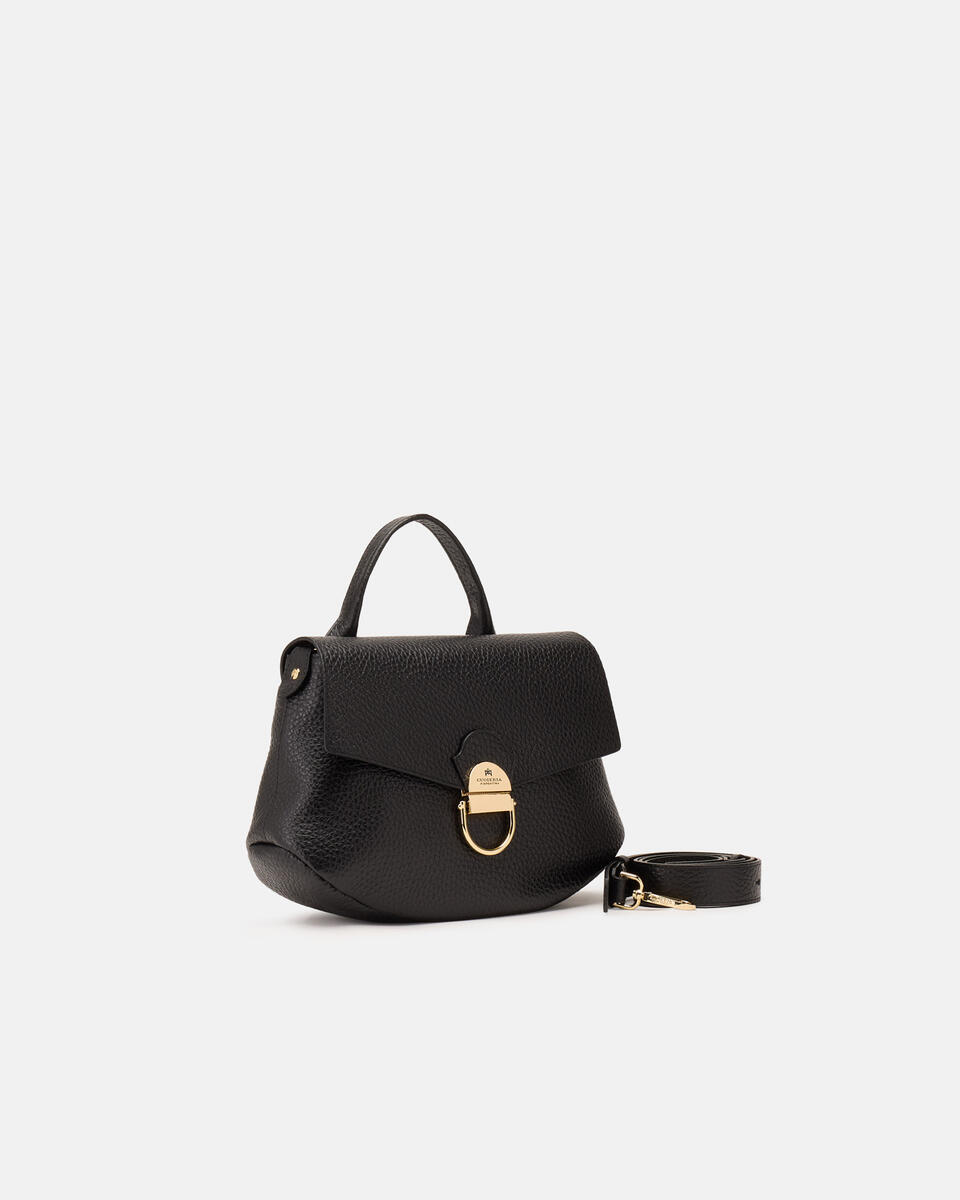 SMALL FLAP BAG Black  - Messenger Bags - Women's Bags - Bags - Cuoieria Fiorentina