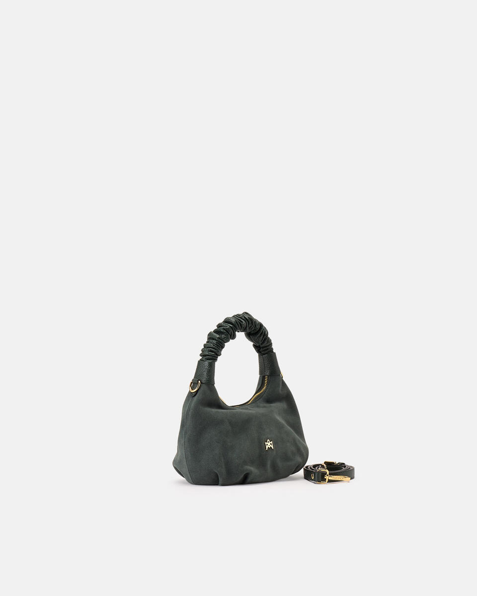 SMALL HOBO BAG Moss  - Tote Bags - Women's Bags - Bags - Cuoieria Fiorentina