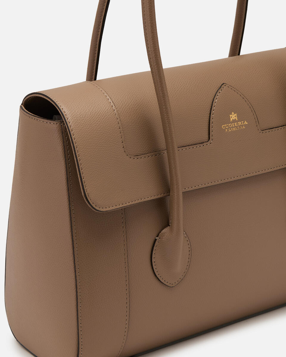 SHOPPING BAG Desert  - Shopping - Women's Bags - Bags - Cuoieria Fiorentina