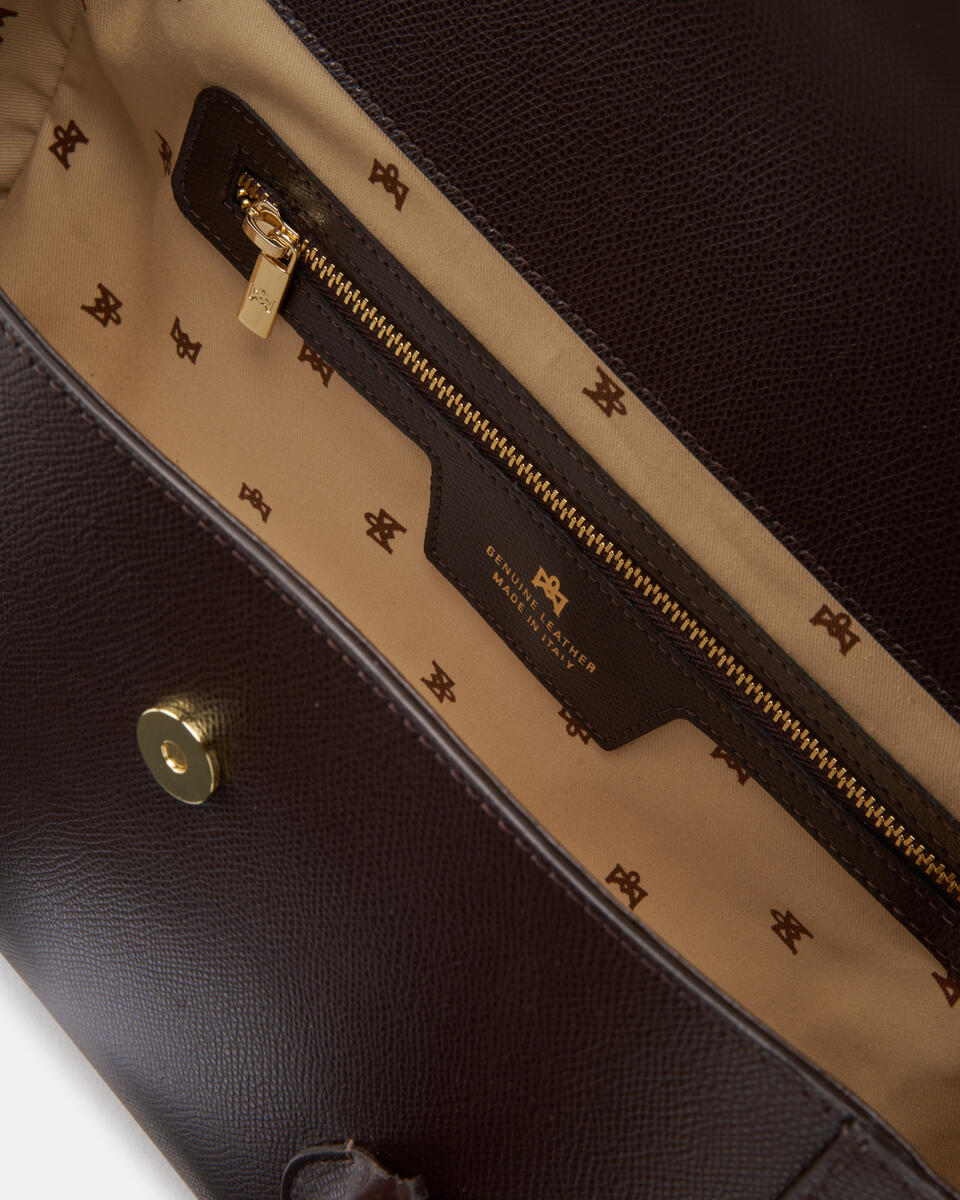 SHOPPING BAG Dark brown  - Shopping - Women's Bags - Bags - Cuoieria Fiorentina