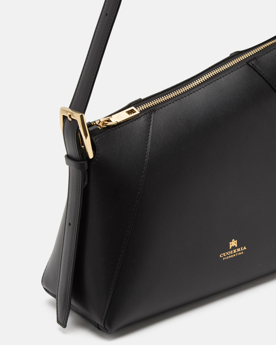 HOBO BAG Black  - Shoulder Bags - Women's Bags - Bags - Cuoieria Fiorentina