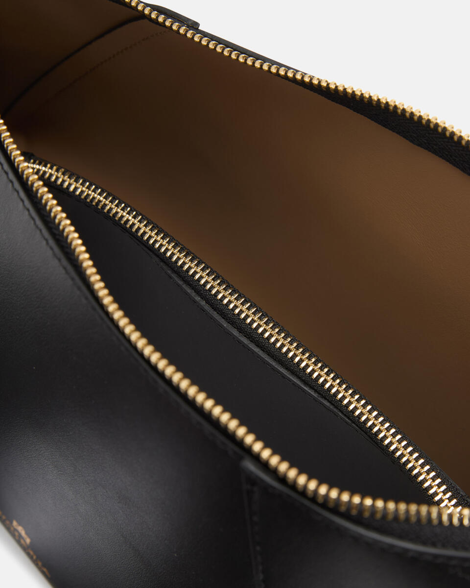 HOBO BAG Black  - Shoulder Bags - Women's Bags - Bags - Cuoieria Fiorentina
