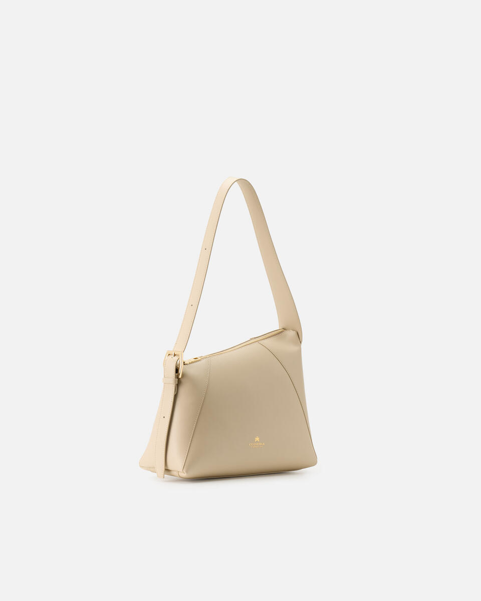 HOBO BAG Prosecco  - Shoulder Bags - Women's Bags - Bags - Cuoieria Fiorentina