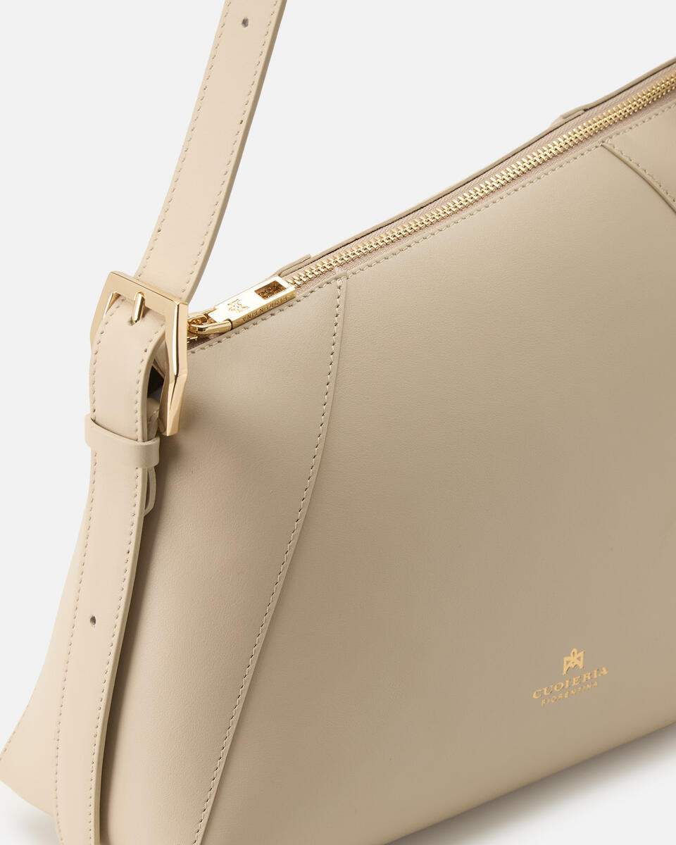HOBO BAG Prosecco  - Shoulder Bags - Women's Bags - Bags - Cuoieria Fiorentina