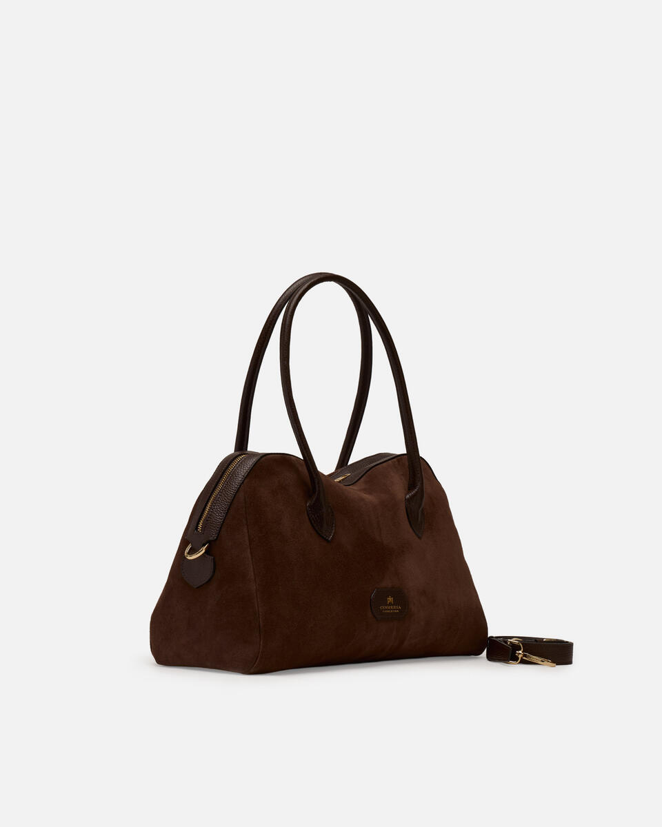 SHOPPING BAG Chocolate  - Shopping - Women's Bags - Bags - Cuoieria Fiorentina