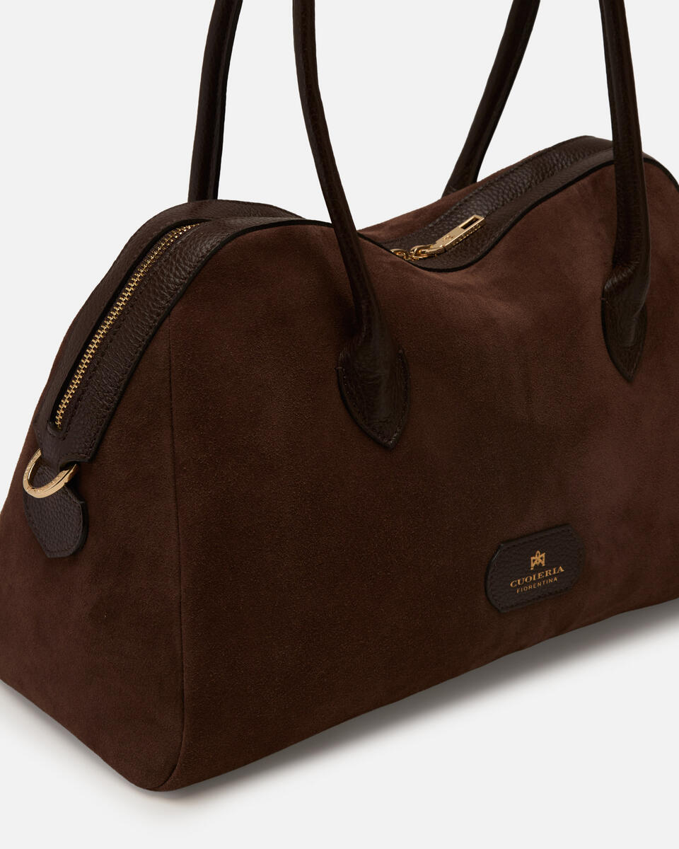 SHOPPING BAG Chocolate  - Shopping - Women's Bags - Bags - Cuoieria Fiorentina