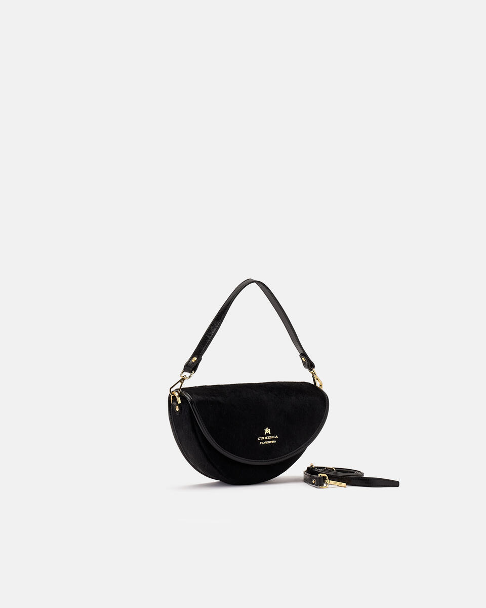 SMALL FLAP BAG Black  - Messenger Bags - Women's Bags - Bags - Cuoieria Fiorentina