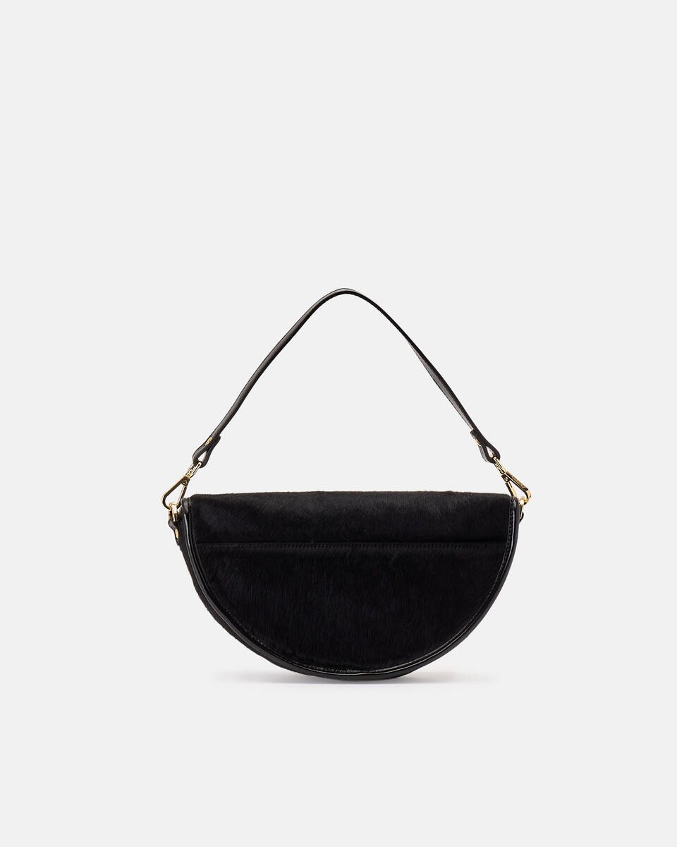 SMALL FLAP BAG Black  - Messenger Bags - Women's Bags - Bags - Cuoieria Fiorentina