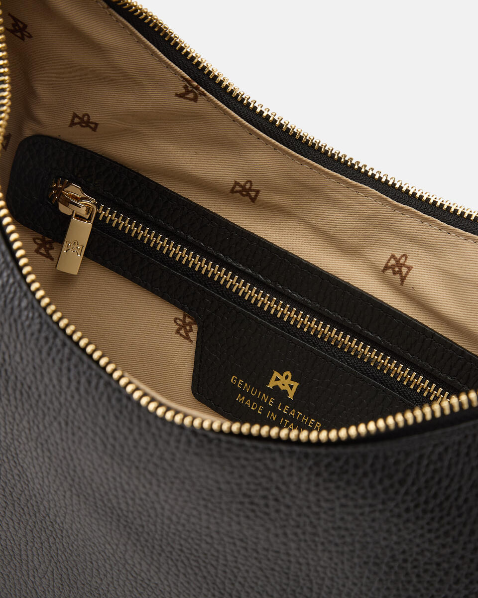 HOBO BAG Black  - Shoulder Bags - Women's Bags - Bags - Cuoieria Fiorentina