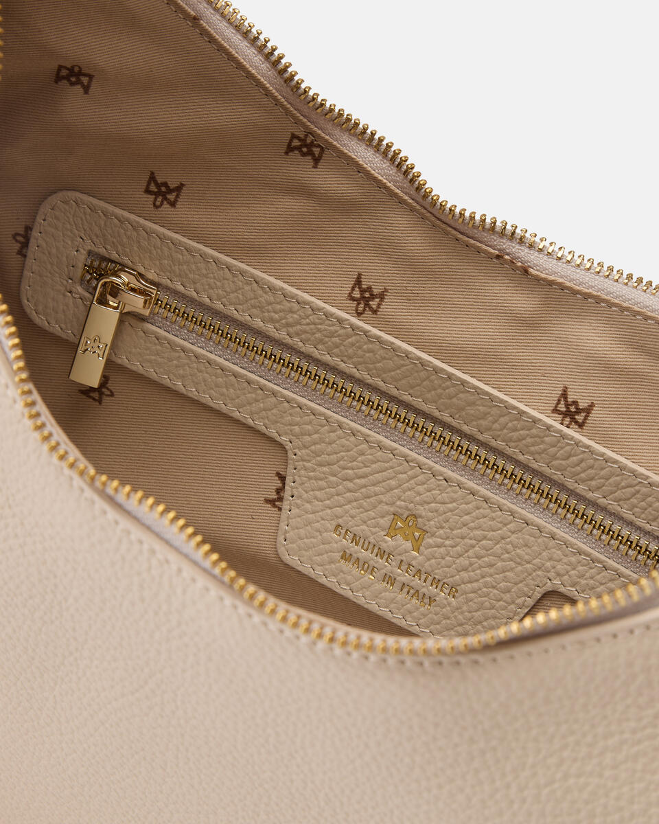 HOBO BAG Prosecco  - Shoulder Bags - Women's Bags - Bags - Cuoieria Fiorentina