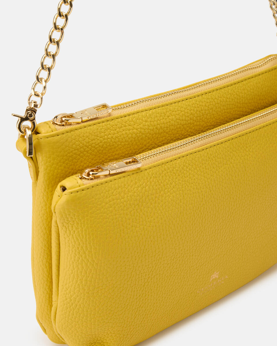 DOUBLE POUCH Soleil  - Crossbody Bags - Women's Bags - Bags - Cuoieria Fiorentina