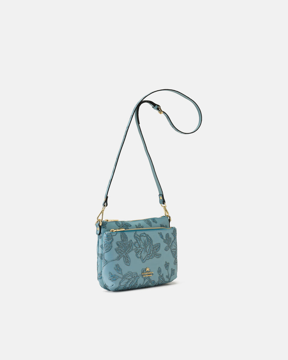 POUCH Light blue  - Crossbody Bags - Women's Bags - Bags - Cuoieria Fiorentina