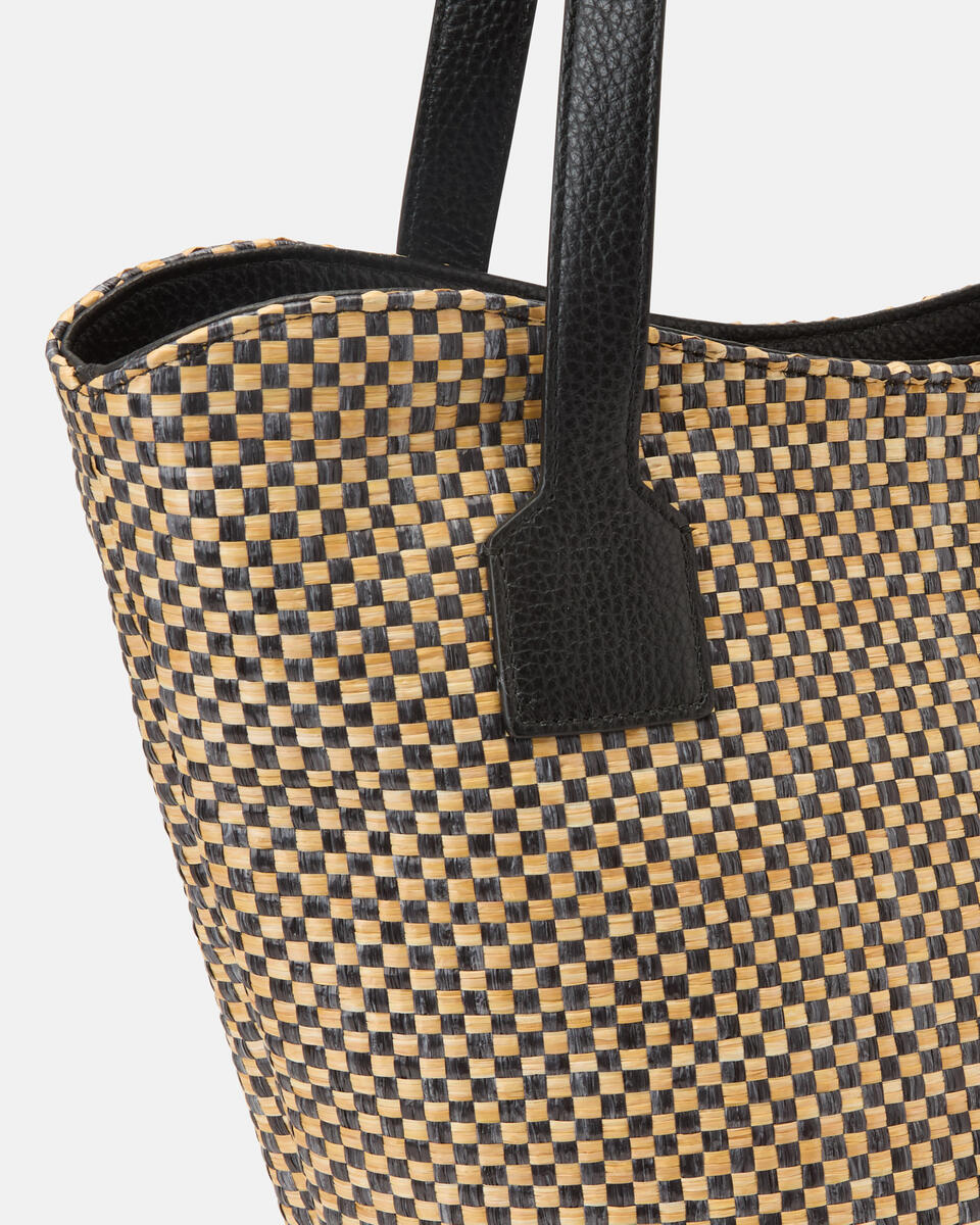 SHOPPING BAG Black  - Shopping - Women's Bags - Bags - Cuoieria Fiorentina