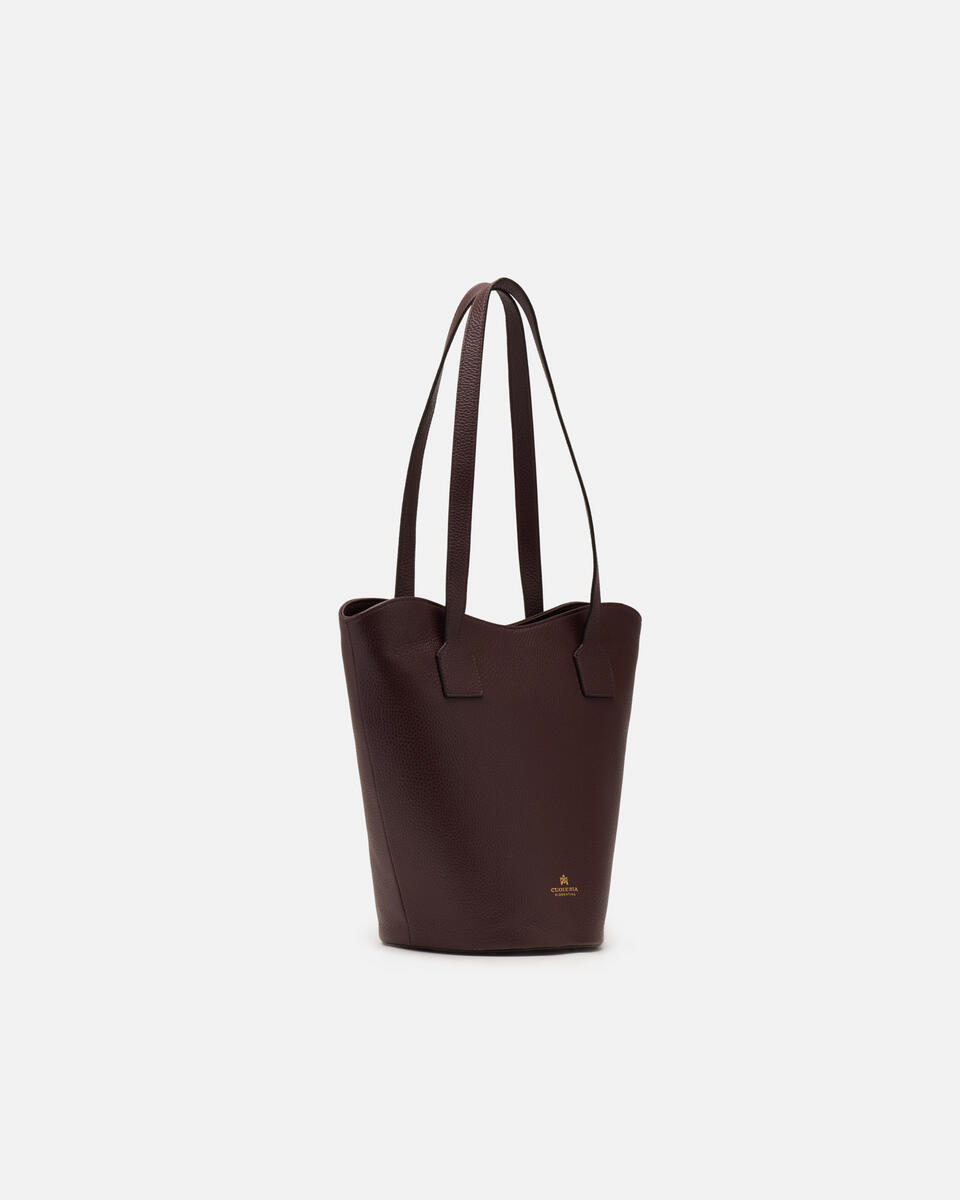 SHOPPING BAG Coffee  - Shopping - Women's Bags - Bags - Cuoieria Fiorentina