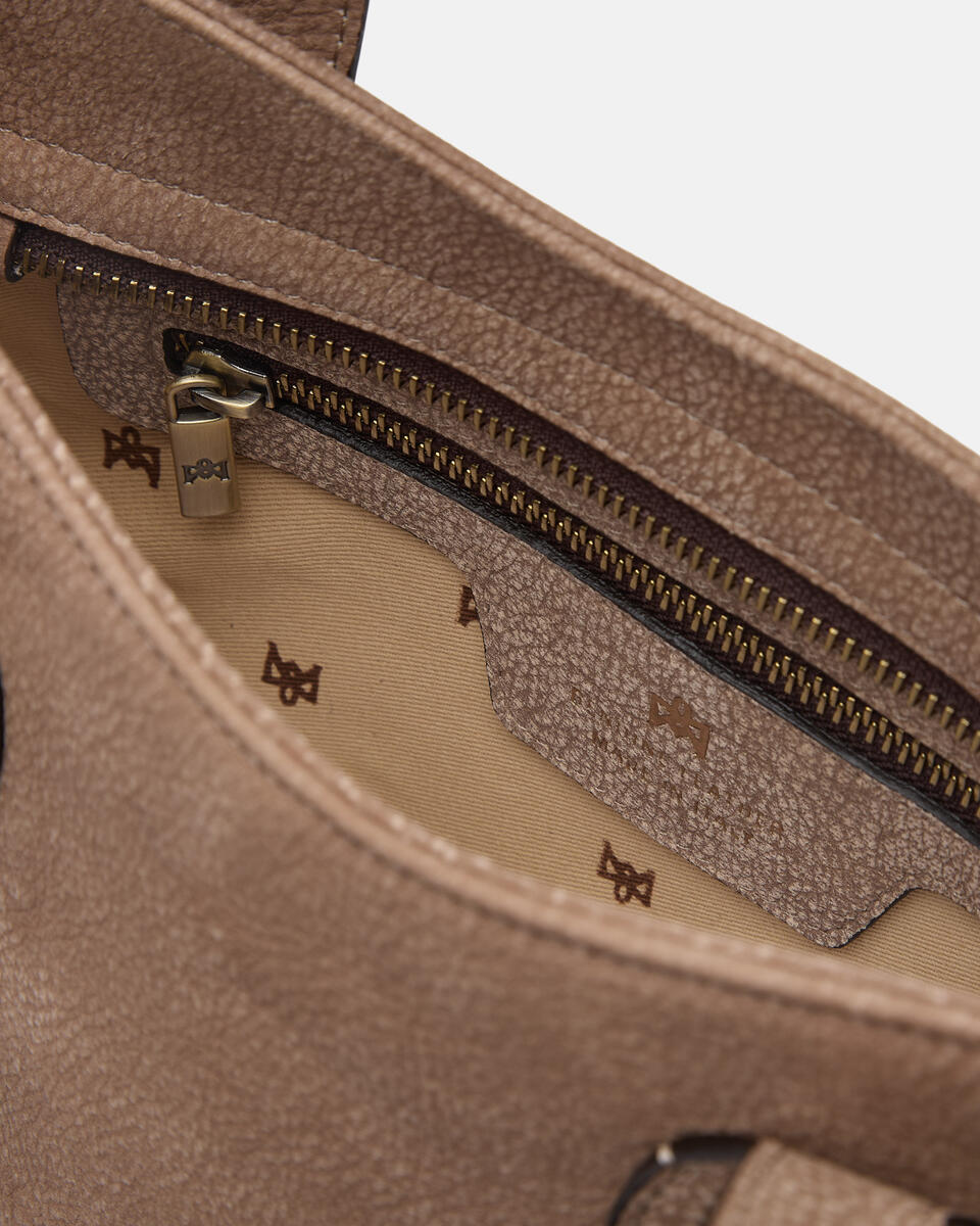 SMALL TOTE BAG Desert  - Tote Bags - Women's Bags - Bags - Cuoieria Fiorentina