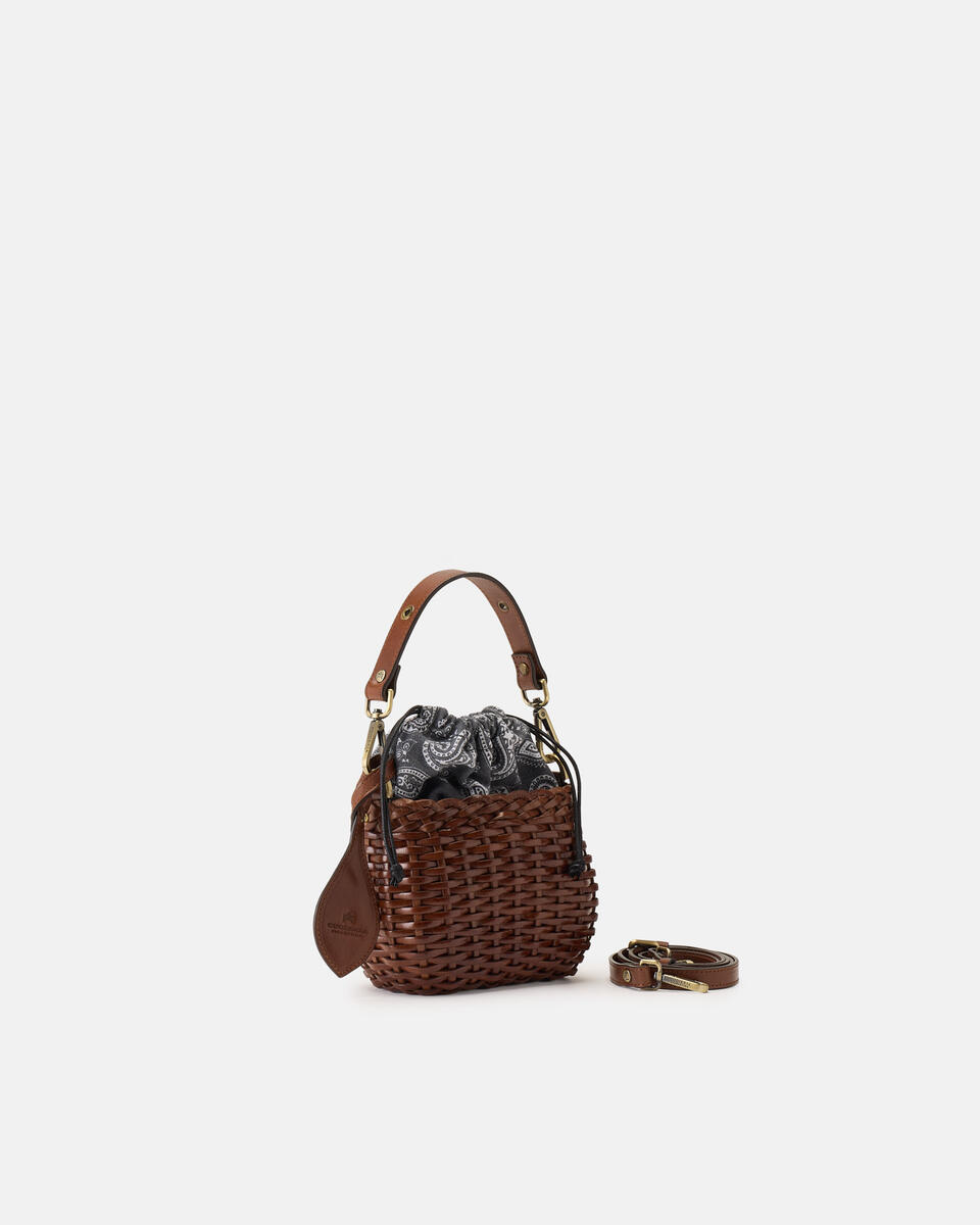 BUCKET Brown  - Mini Bags - Women's Bags - Bags - Cuoieria Fiorentina
