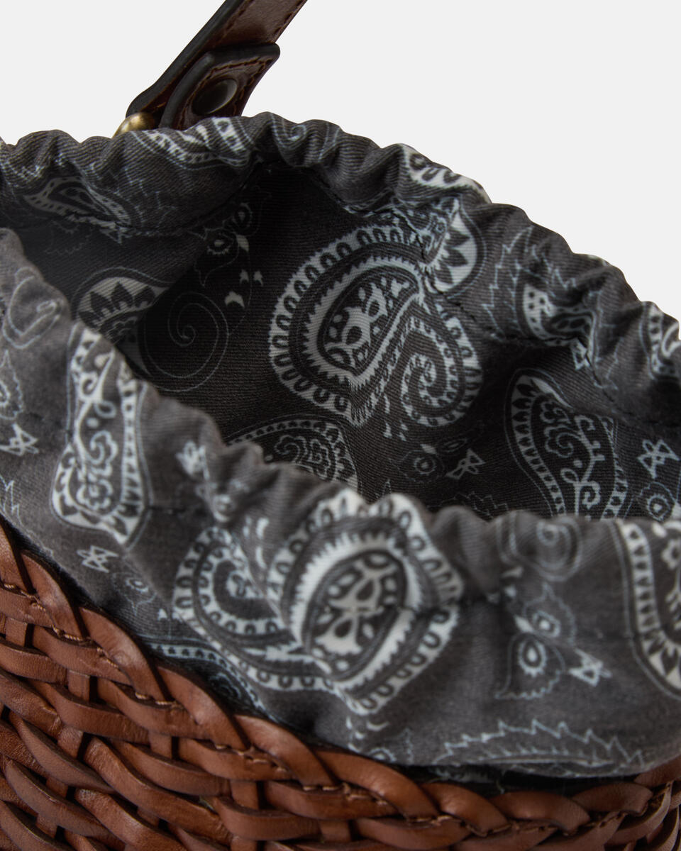 BUCKET Brown  - Mini Bags - Women's Bags - Bags - Cuoieria Fiorentina