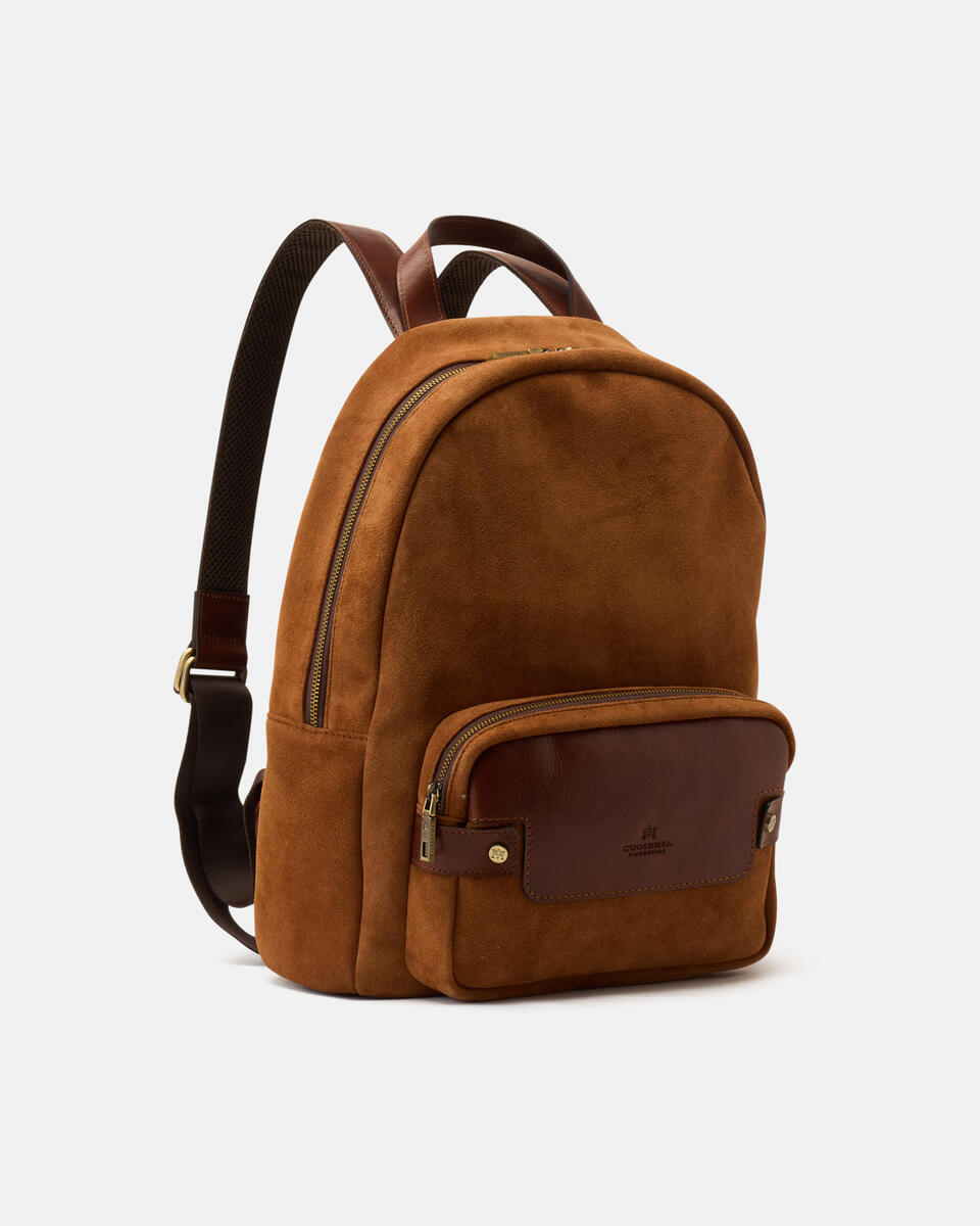 BACKPACK Brown  - Backpacks - Men's Bags - Bags - Cuoieria Fiorentina