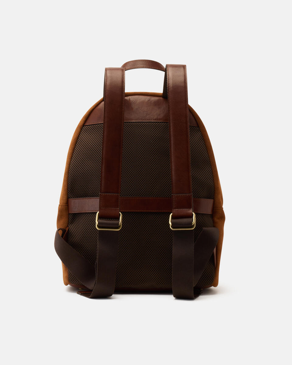 BACKPACK Brown  - Backpacks - Men's Bags - Bags - Cuoieria Fiorentina