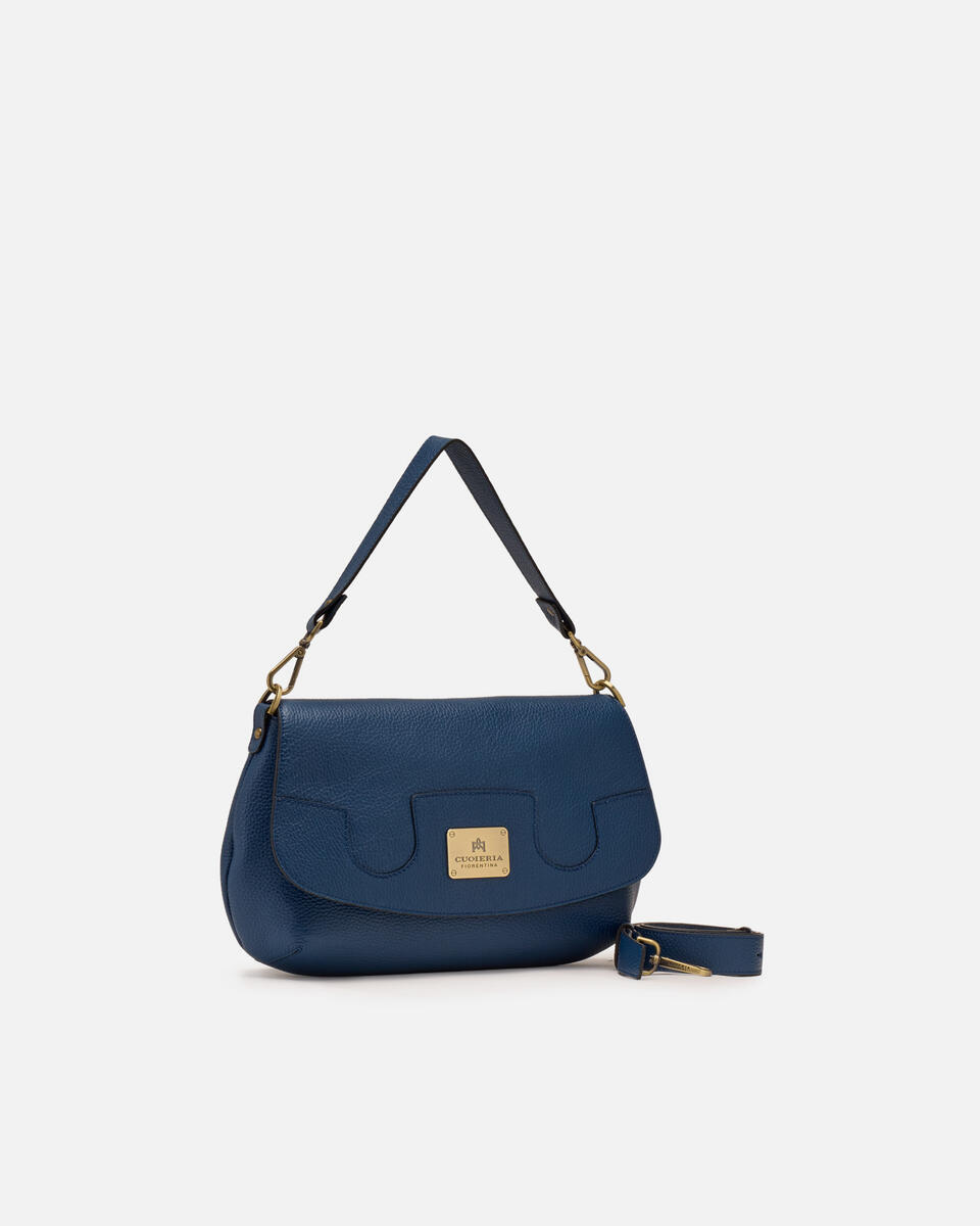 LARGE FLAP BAG Ocean  - Messenger Bags - Women's Bags - Bags - Cuoieria Fiorentina