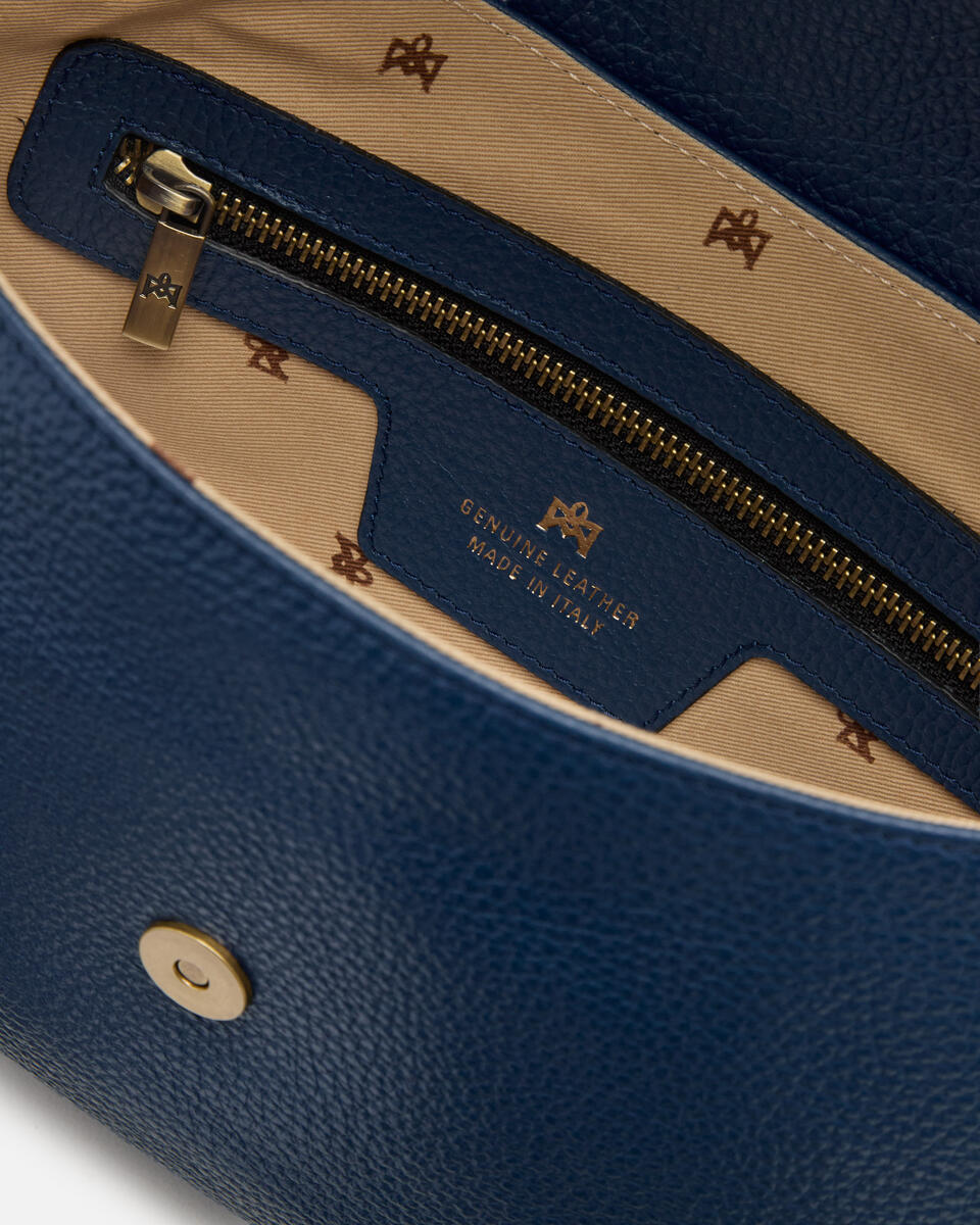 LARGE FLAP BAG Ocean  - Messenger Bags - Women's Bags - Bags - Cuoieria Fiorentina