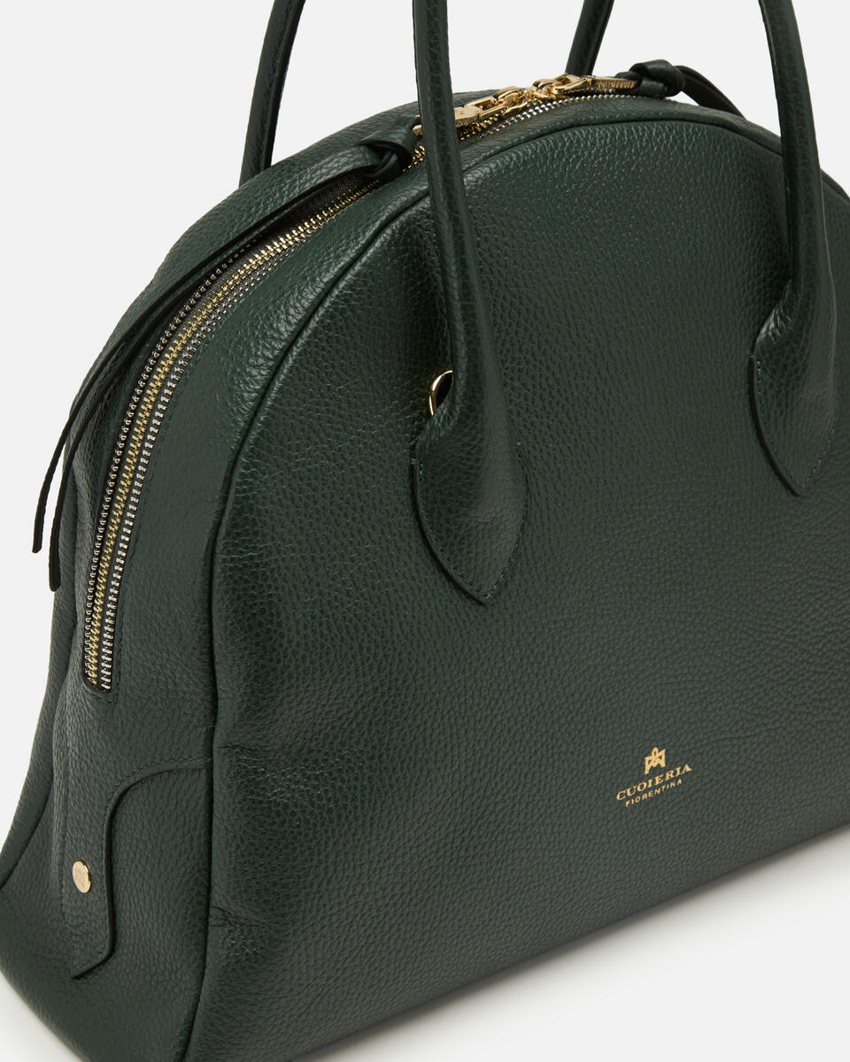 LARGE BOWLING BAG Moss  - Tote Bags - Women's Bags - Bags - Cuoieria Fiorentina