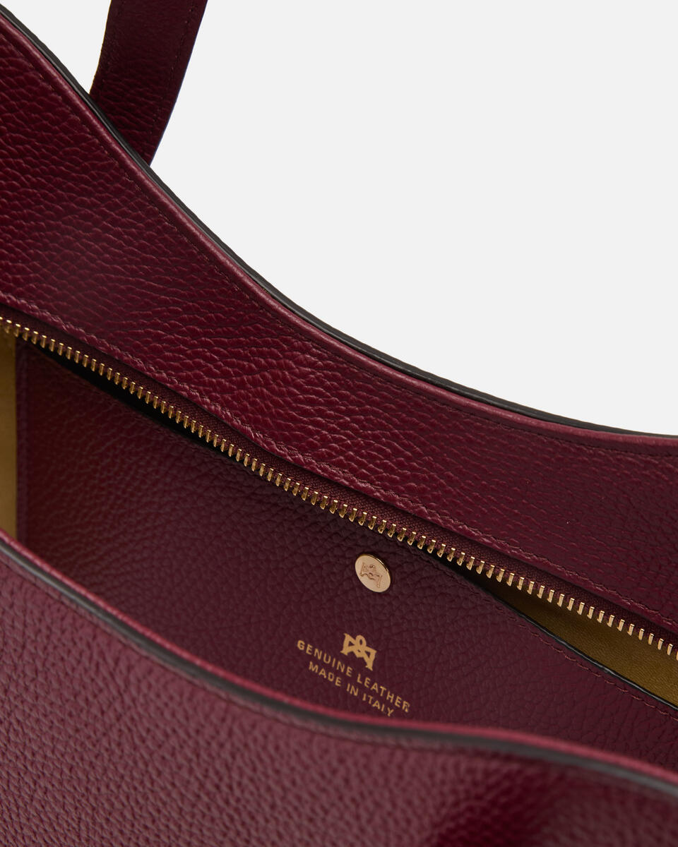 SHOPPING BAG Bordeaux  - Shopping - Women's Bags - Bags - Cuoieria Fiorentina