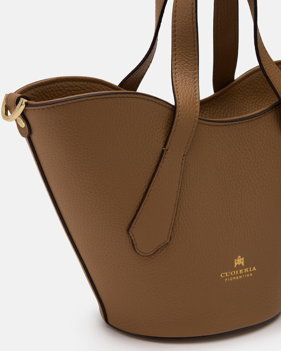 SMALL TOTE BAG Desert  - Tote Bags - Women's Bags - Bags - Cuoieria Fiorentina