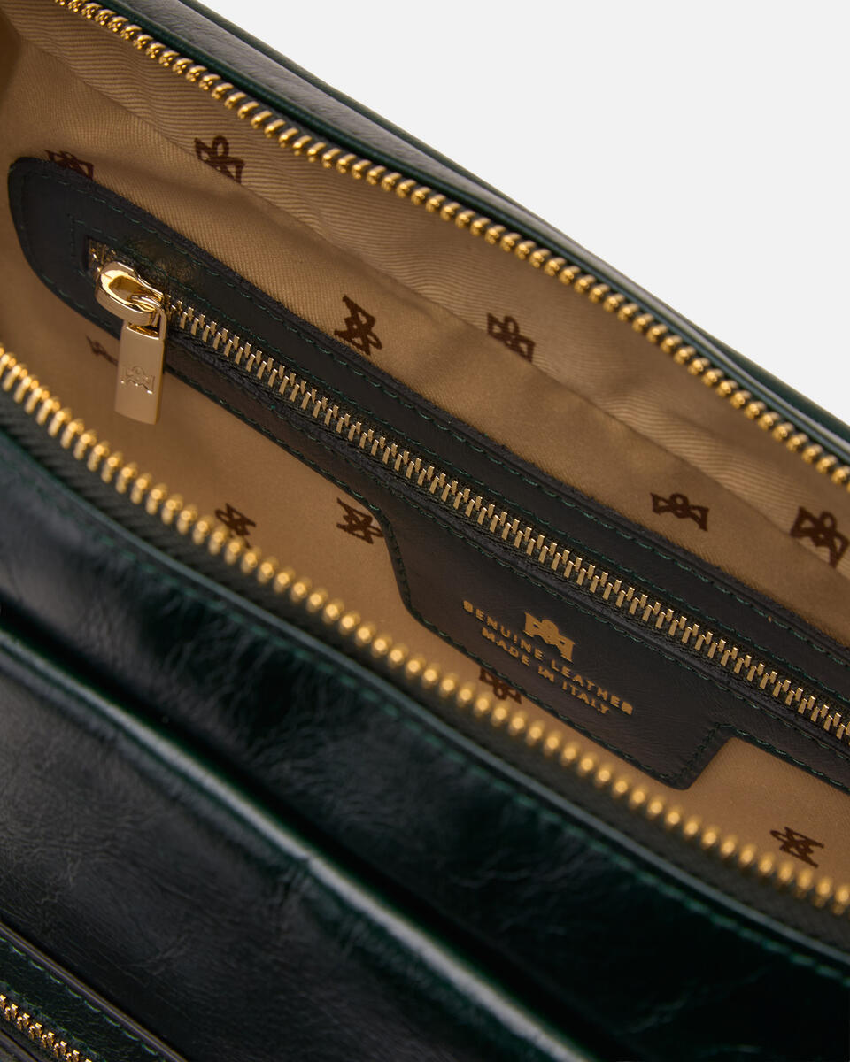 LARGE CAMERA BAG Moss  - Shoulder Bags - Women's Bags - Bags - Cuoieria Fiorentina