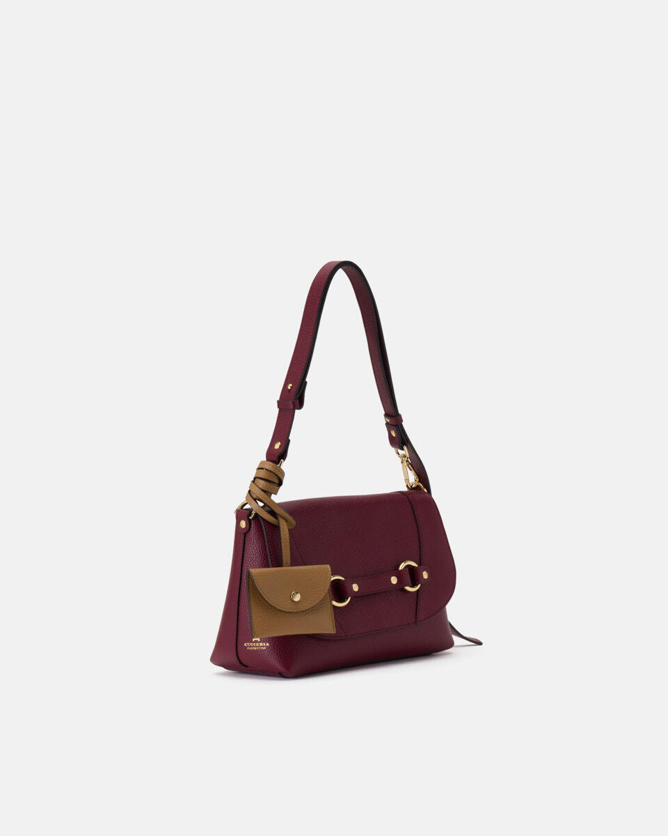 FLAP BAG Bordeauxdesert  - Messenger Bags - Women's Bags - Bags - Cuoieria Fiorentina