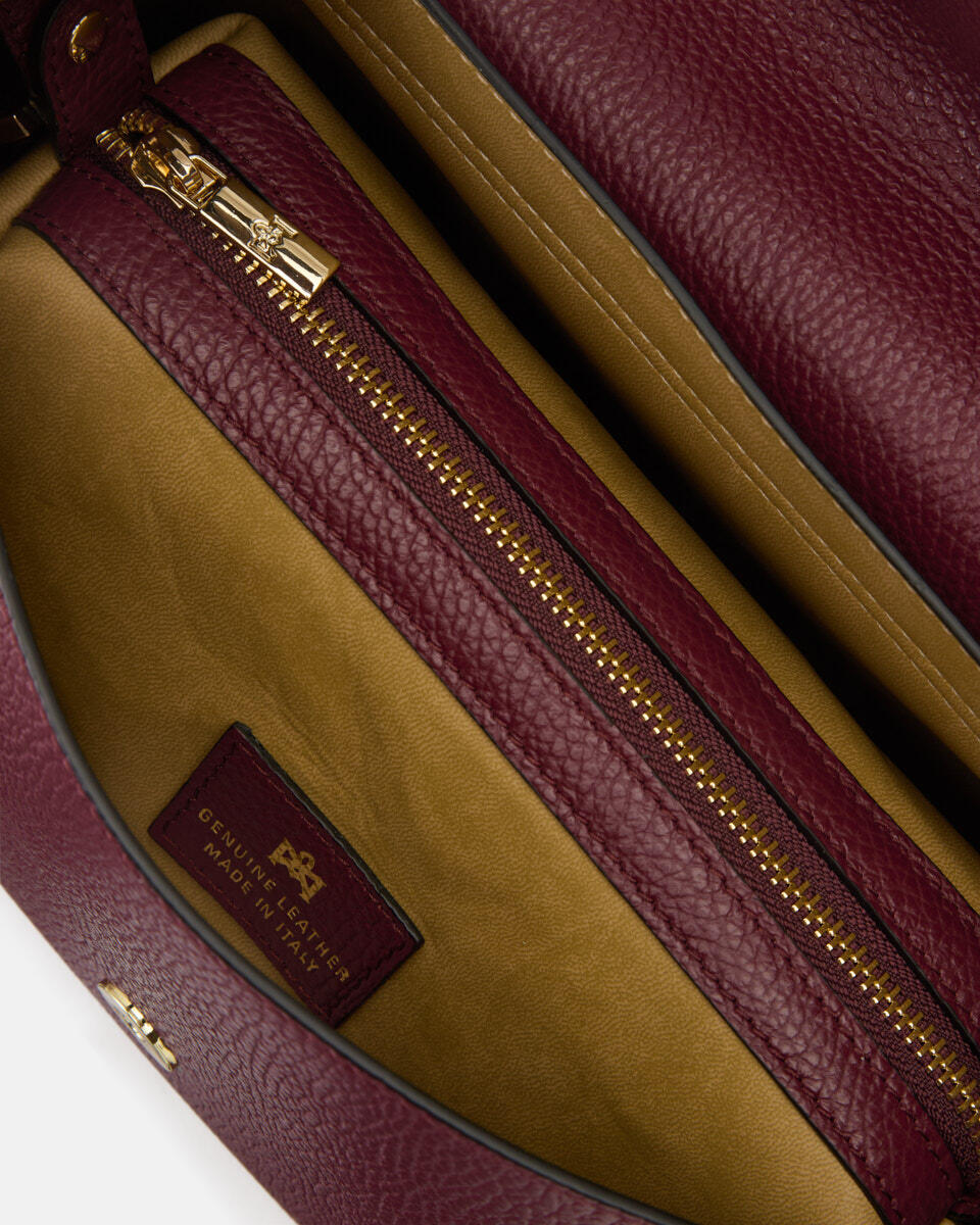 FLAP BAG Bordeauxdesert  - Messenger Bags - Women's Bags - Bags - Cuoieria Fiorentina