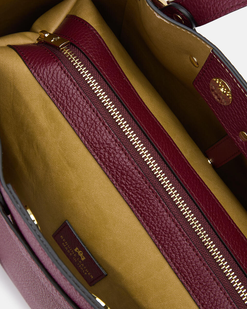 SHOPPING BAG Bordeauxdesert  - Shopping - Women's Bags - Bags - Cuoieria Fiorentina