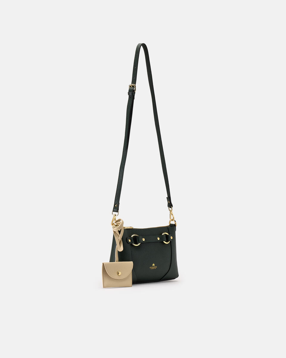 SMALL POUCH Mossprosecco  - Clutch Bags - Women's Bags - Bags - Cuoieria Fiorentina