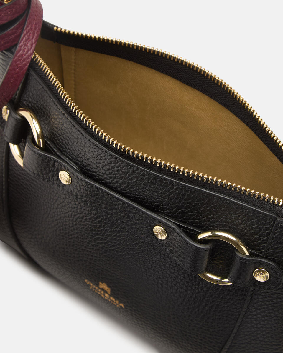 SMALL POUCH Blackbordeaux  - Crossbody Bags - Women's Bags - Bags - Cuoieria Fiorentina