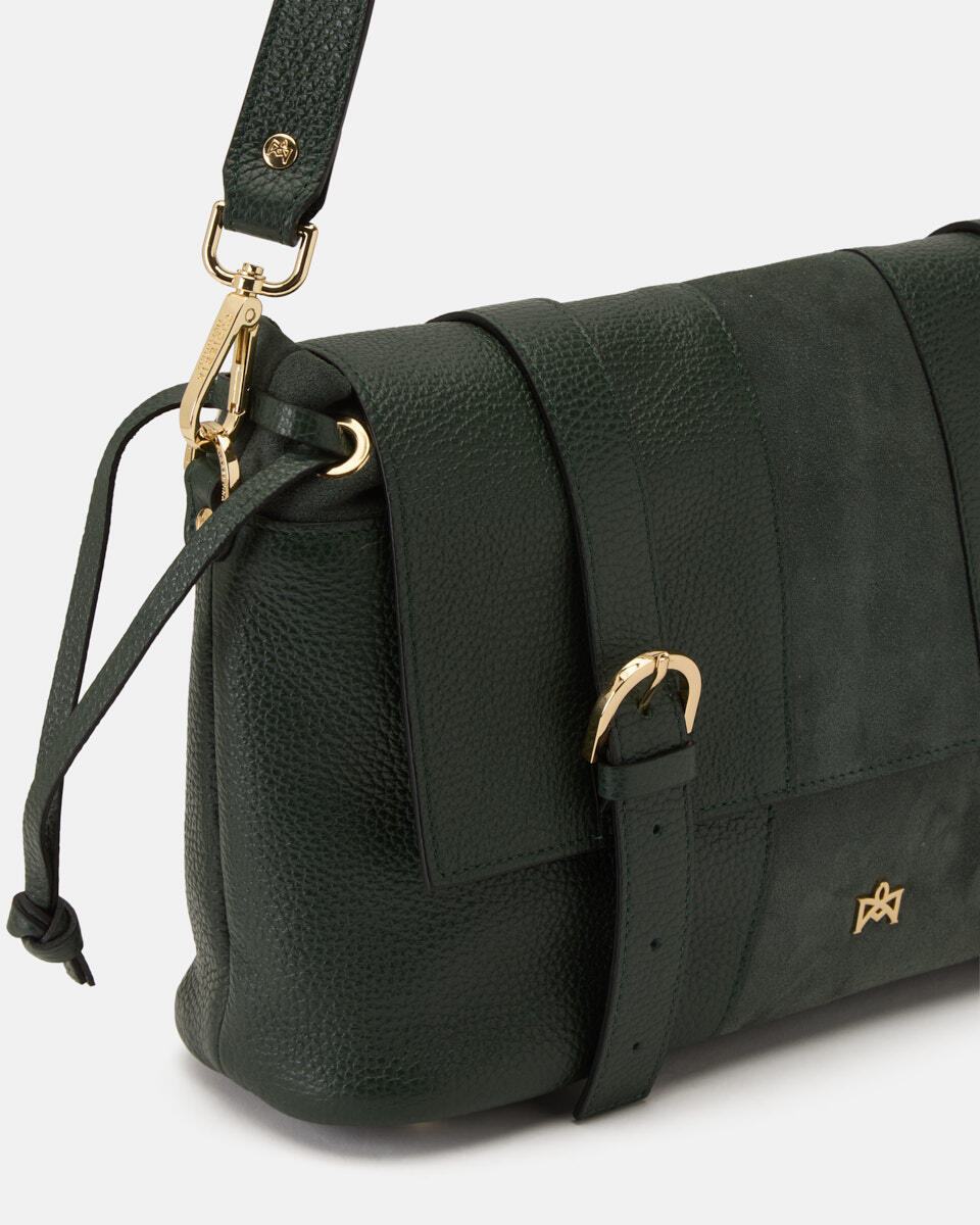 FLAP BAG Moss  - Messenger Bags - Women's Bags - Bags - Cuoieria Fiorentina