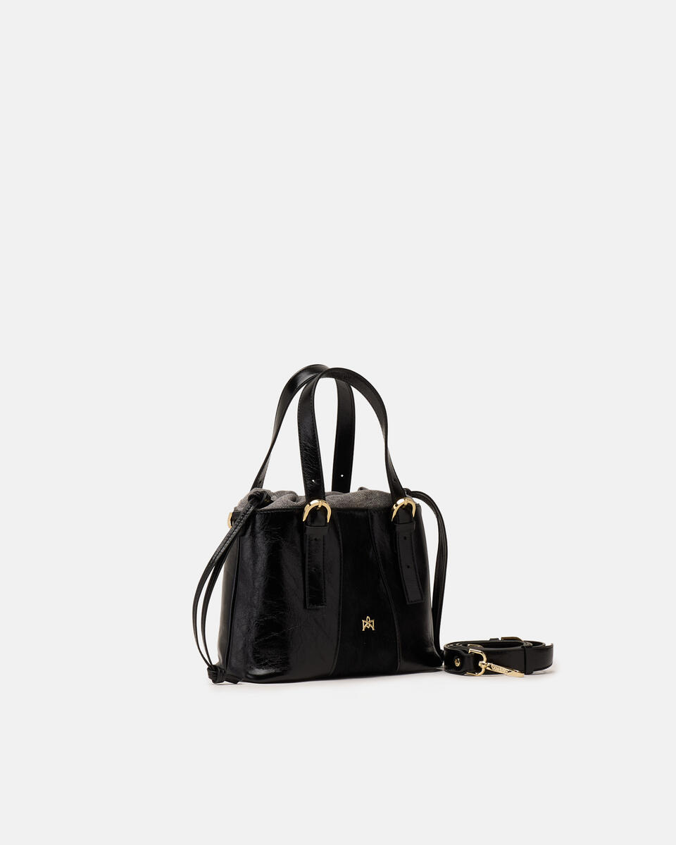 SMALL TOTE BAG Black  - Tote Bags - Women's Bags - Bags - Cuoieria Fiorentina