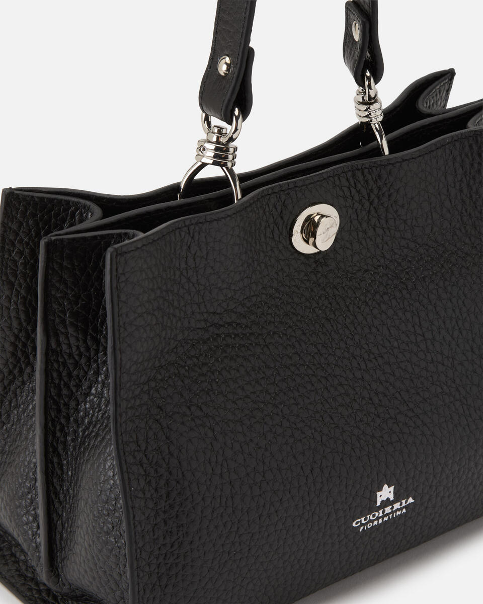 TOTE BAG Black  - Tote Bags - Women's Bags - Bags - Cuoieria Fiorentina