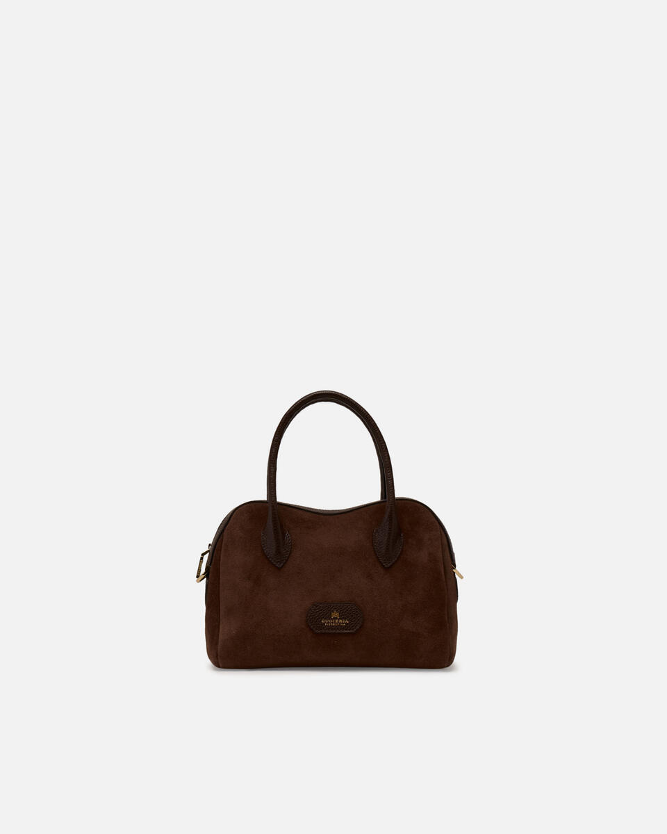 SMALL TOTE BAG Chocolate  - Tote Bags - Women's Bags - Bags - Cuoieria Fiorentina